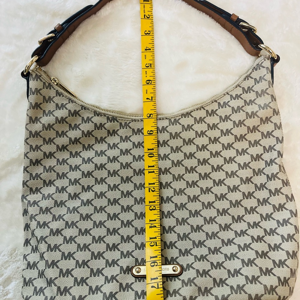 Michael Kors Nolita Large Hobo Bag with Signature Logo - Picture 6 of 6